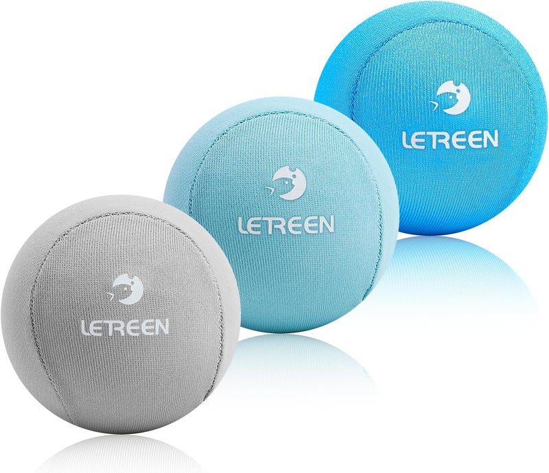 LETREEN Stress Ball, Tri-Density Stress Balls for Adults & Grip Strengthening, Squeeze Balls for Hand Therapy, Squishy Stress Ball, Hand Strengthener Ball, Hand Balls for Therapy - Image 1